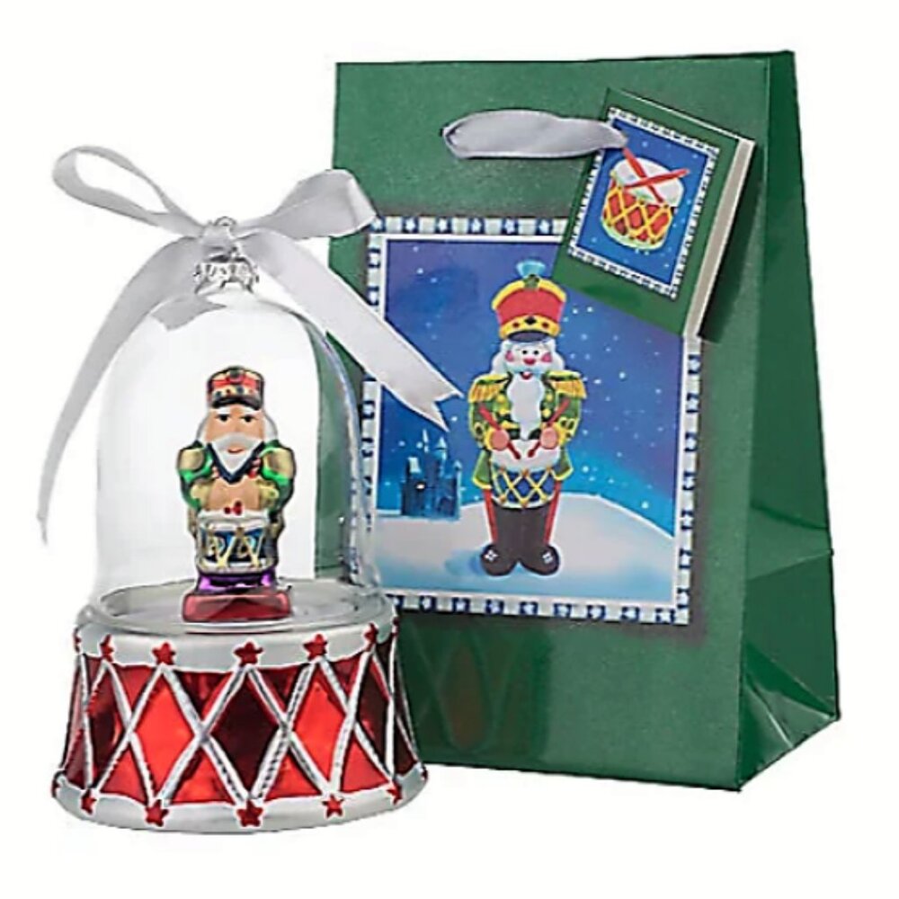 MR. CHRISTMAS VINTAGE SET OF 6 MUSICAL HAND PAINTED DOME BELL ORNAMENTS QVC NWT - Picture 9 of 13